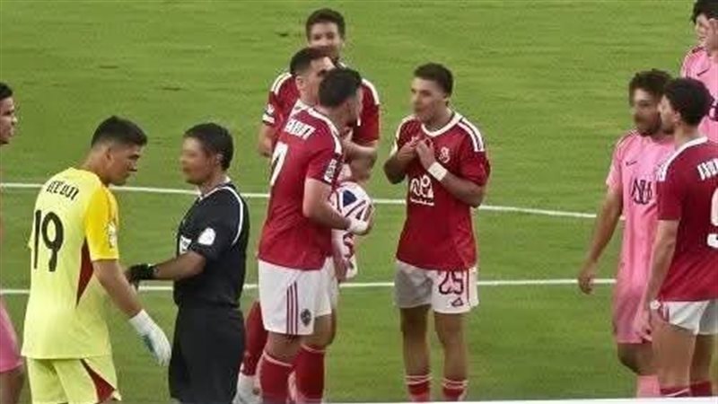 لقطة من المباراة