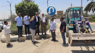 استعدادات مكثفة لتشغيل مجمع مواقف بني سويف الجديد أسفل محور عدلي منصور