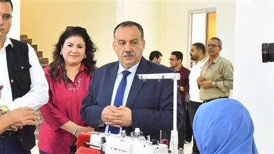 محافظ أسيوط يتفقد المجمع الصناعي الحرفي بقرية الشامية بساحل سليم 