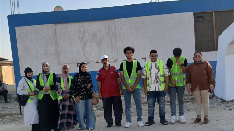 جانب من المعسكر التطوعي