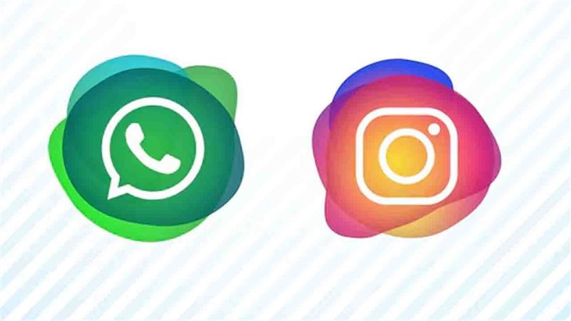 تطبيقات واتساب وانستا