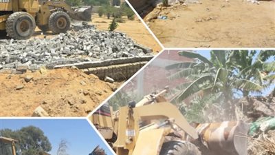 أملاك الدولة خط أحمر..  إزالة 72 حالة تعدي ضمن الموجة الـ 26