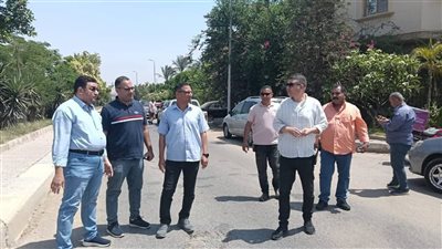 لتحسين الخدمات والبنية التحتية.. جولة تفقدية لرئيس جهاز مدينة العبور