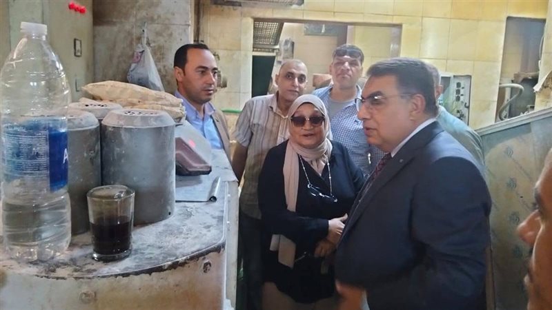 اثناء الجولة التفقدية