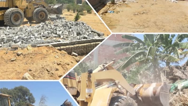 إزالة ٧٢ حالة تعدي