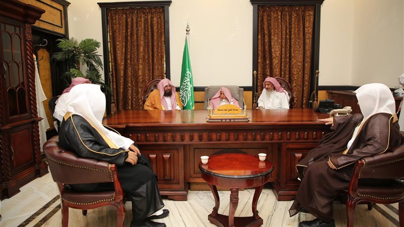 مفتي السعودية يستقبل