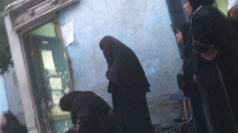 المشهد أمام مشرحة