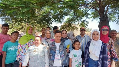 دعما لذوي الهمم.. رحلة لطلبة مدرسة الأمل لورش الفخار وتل بسطا الأثري بالشرقية