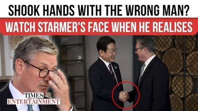 صافح المترجم بدلاً من الرئيس الكوري.. كير ستارمر في موقف محرج خلال قمة 