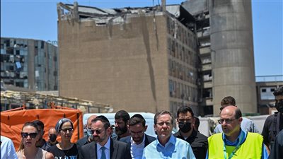 بعد القصف ..الرئيس الإسرائيلي يتفقد مستشفى سوروكا: 