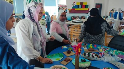 تدوير الفنون بالمركز الاستكشافي بالسويس.. مساحة للإبداع ورسالة بيئية هامة