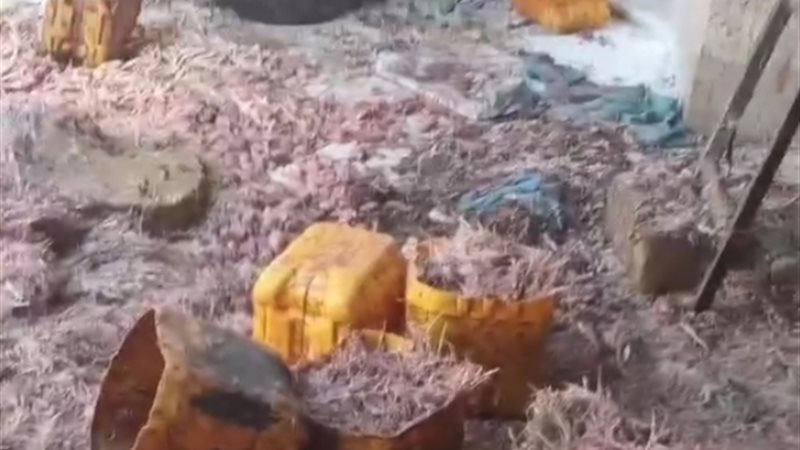 ضبط مصنع مخالف لانتاج