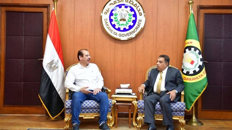محافظ الدقهلية ونائب