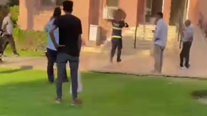 حريق شقة بكومبوند