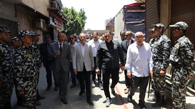 محافظ القاهرة يتفقد موقع عقارات حدائق القبة.. ويوجه بتقديم كافة أشكال الدعم