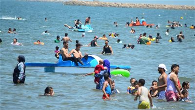 رئيس مدينة بورفؤاد: انتشار فرق الإنقاذ بطول الشاطىء للإقبال المتزايد للمصيفين