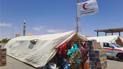 الهلال الأحمر يستعرض جهوده في دعم 62 جنسية من ضيوف مصر