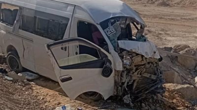 مصرع طفل وإصابة 16 في حادث تصادم بطريق العين السخنة بالسويس