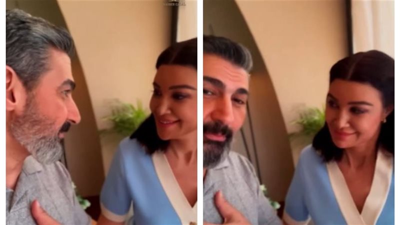 ياسر جلال وأروى جودة