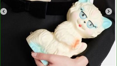 شنطة على شكل قطة.. أحدث صيحات الموضة من فالنتينو |صور