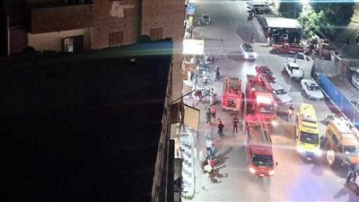 4 سيارات إطفاء.. السيطرة على حريق شب في شقة ببرج سكني بالفيوم