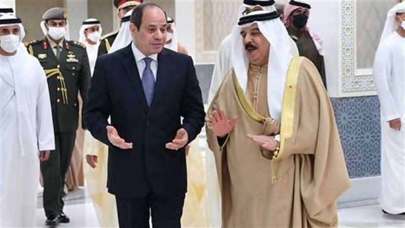 الرئيس السيسي وملك