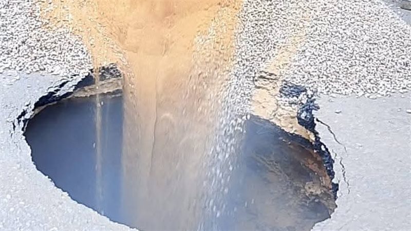 هبوط أرضى بشبرا الخيمة