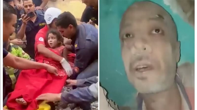 أيمن وابنته حور
