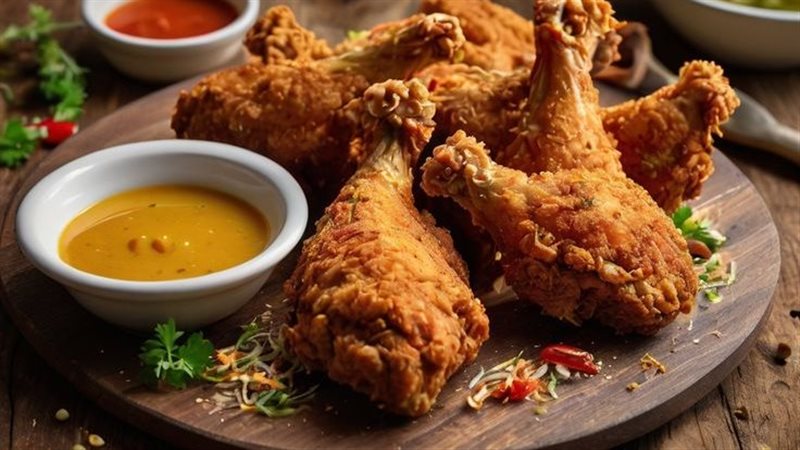 وصفات دجاج مقرمش
