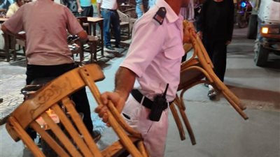 حملة لرفع الاشغالات وتحقيق الانضباط بشوارع مدينة دمياط