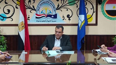 مدير تعليم دمياط يتابع ماراثون الثانوية العامة في يومه الثال