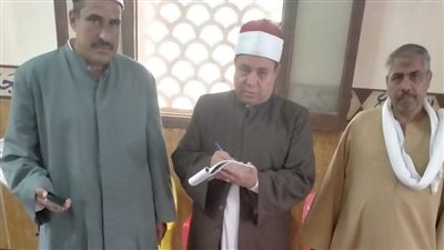 مرور مفاجئ على مساجد إدارة أوقاف ابوتيج  لضبط سير العمل  بالمساجد  