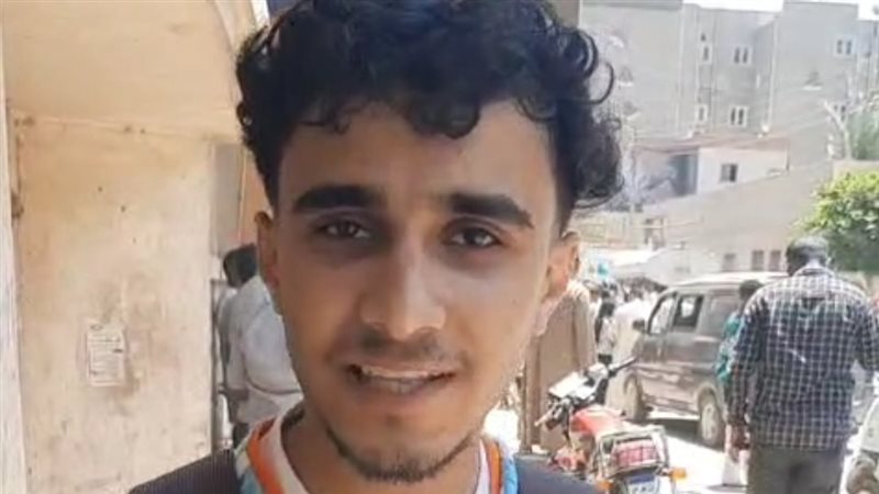 احد الطلاب بالمنيا