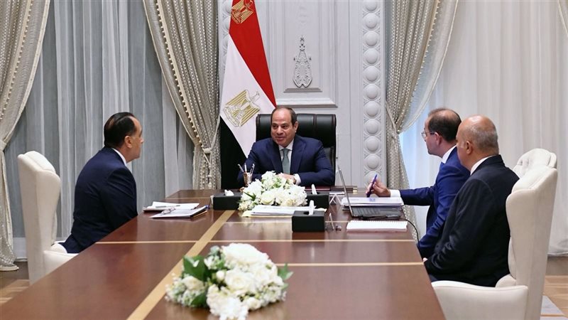 الرئيس السيسي خلال