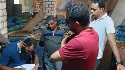 ضبط 14 طن سردين غير صالح وإعدام 125 كجم أغذية فاسدة ببني سويف