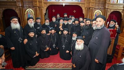 الكنيسة تعقد الاجتماع الأول لكهنة إيبارشية البحيرة بعد تجليس الأنبا إيلاريون