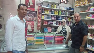 ضبط سجائر أجنبية مهربة مجهولة المصدر بمدينة بورفؤاد