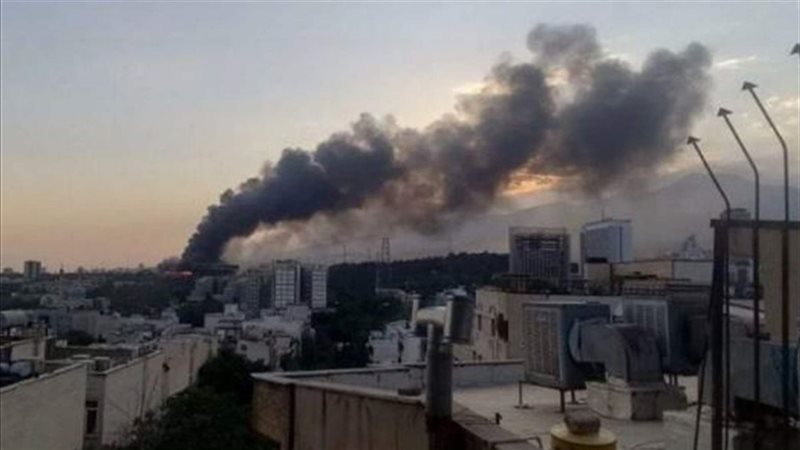 استهداف مبنى الهلال