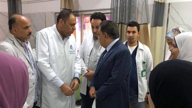 اثناء الجولة التفقدية
