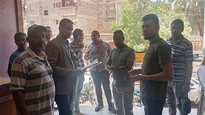 حملة مكبرة بالغلق الإداري لمقاهي ومطاعم ومخابز مخالفة في قنا |صور