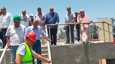 جولة تفقدية لمتابعة أعمال التطوير الجارية بمستشفى بدر المركزي في البحيرة
