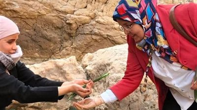 بئر العين .. كنز سياحي مهمل في قلب جبال سوهاج- صور