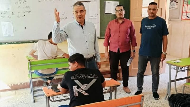 جانب من الامتحانات