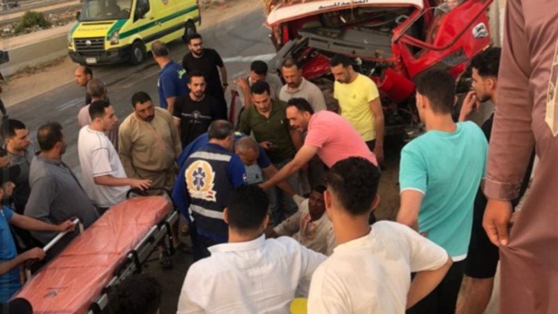 إصابة 4اشخاص أثر