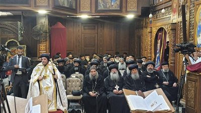 إيبارشية عين شمس والمطرية تحتفي بتعيين الأنبا أولوجيوس أسقفًا عامًا