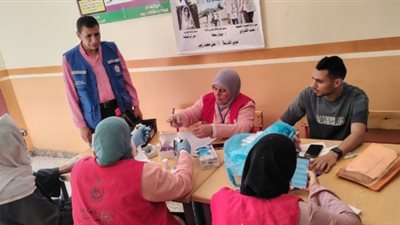 توعية صحية وحملات بيطرية مجانية في قافلة سكانية بمحافظة البحيرة