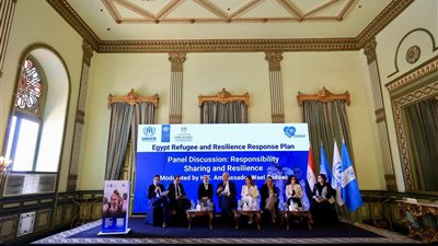 «الهلال الأحمر» يشارك في إطلاق خطة الاستجابة للاجئين في مصر لعام 2025