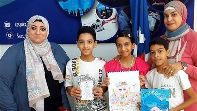 رسومات تنبض بالحياة.. المركز الاستكشافي بالسويس يحتفي بالمواهب الفنية الصغيرة