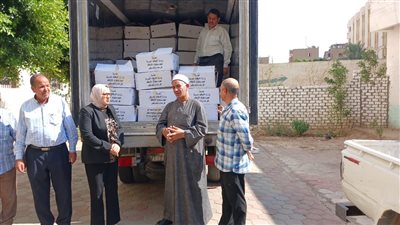 محافظة الفيوم تتسلم أُولى دفعات لحوم صكوك الأضاحي للأسر الأولى بالرعاية