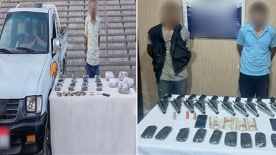 صفقة بـ37 مليون جنيه.. الداخلية توجه ضربة قوية لعصابات المخدرات والأسلحة